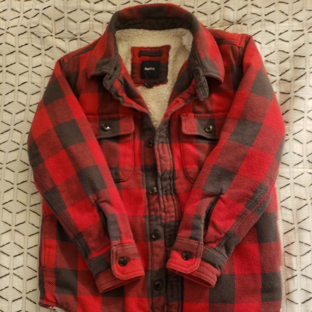 Gap Kids Buffalo Plaid Winter Season Coat